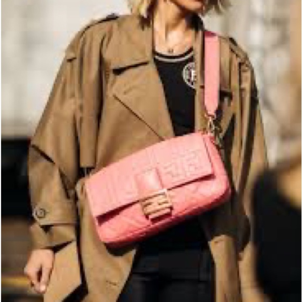 Fendi zucca baguette crossbody - Picture 12 of 14
